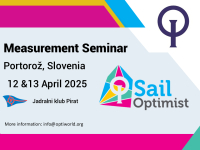 2025年樂觀型帆船國際丈量研習會 4/12-4/13 斯洛維尼亞波爾托羅